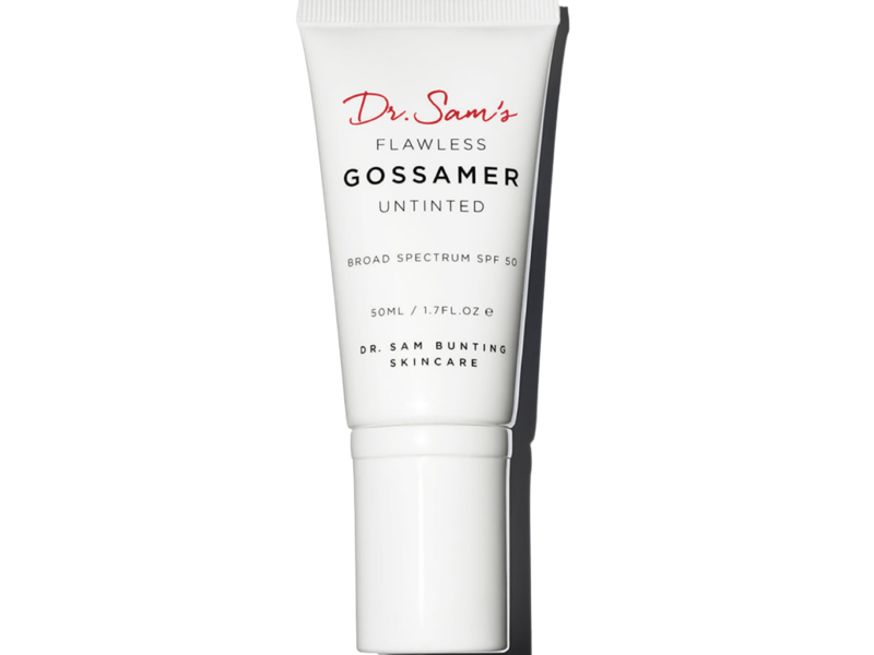 Dr. Sam's Flawless Gossamer SPF 50, Untinted, 1.7 fl oz/50 mL