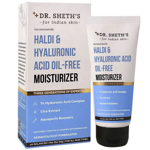 Haldi & Hyaluronic Acid Oil Free Moisturizer