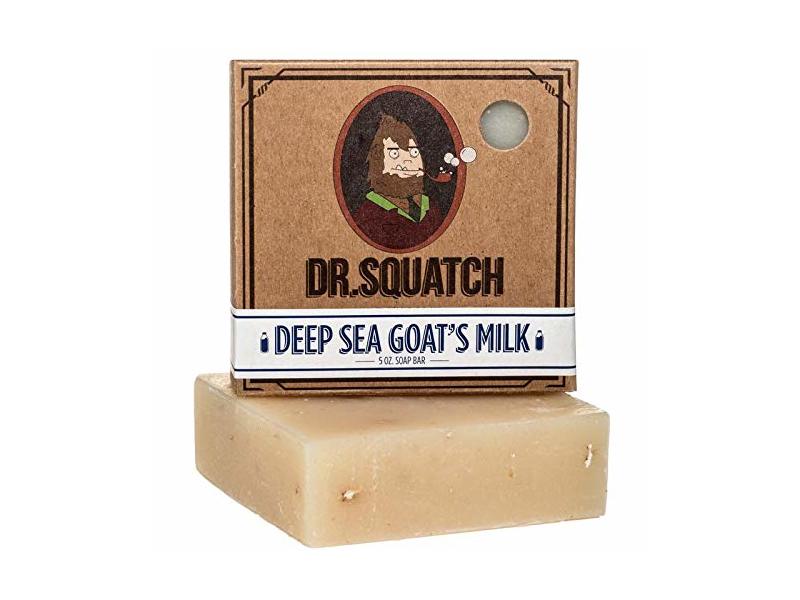 Dr. Squatch Deep Sea Goat's Milk Bar Soap, 5 oz