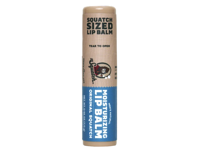 Dr. Squatch Moisturizing Lip Balm, Original, 0.25 oz/7.0 g