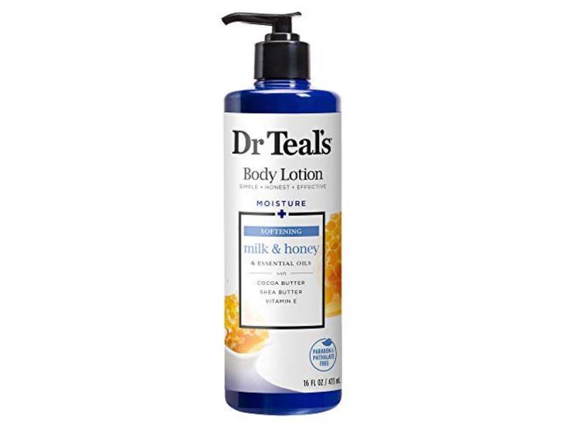 Dr Teal's Body Lotion, Milk & Honey, 18 fl oz