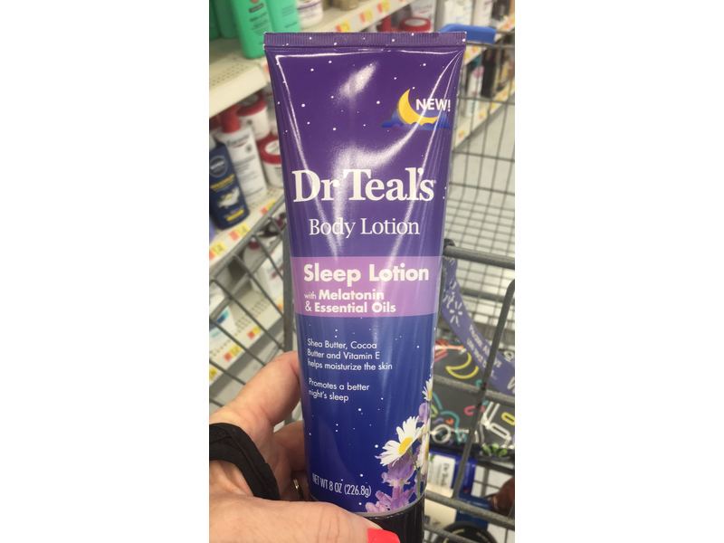 Dr Teal's Body Lotion- Sleep Lotion with Melatonin & Essential Oils