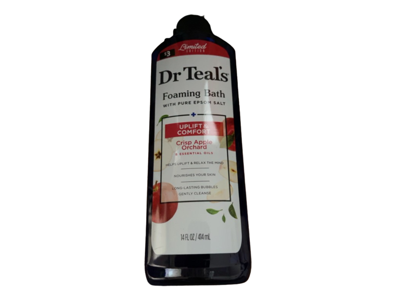 Dr Teal's Foaming Bath, Pure Epsom Salt, 14 fl oz/414 mL