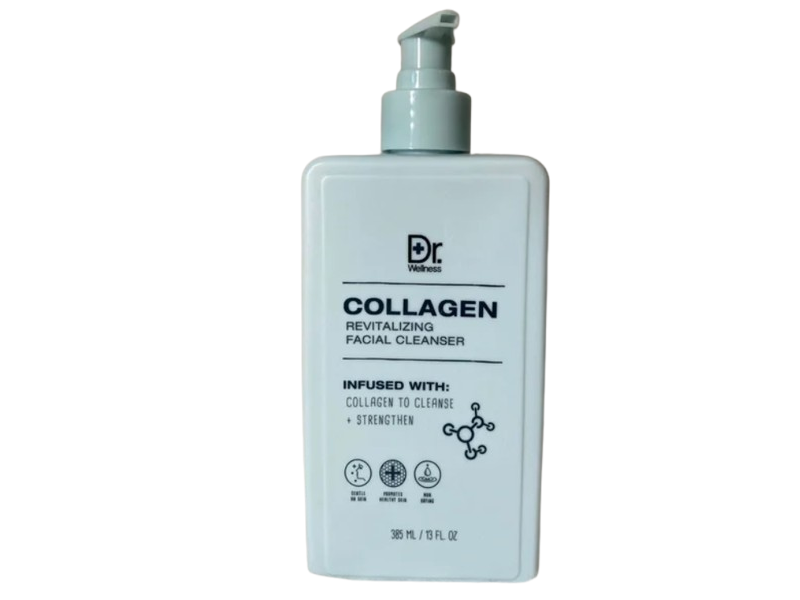 Dr. Wellness Collagen Revitalizing Facial Cleanser, 13 fl oz/385 mL