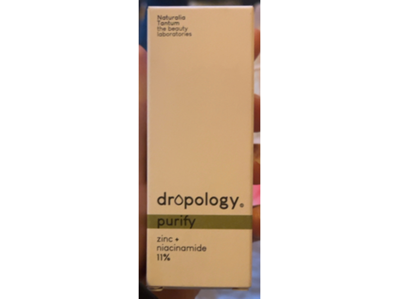 Dropology Purify Natural Tantum The Beauty Laboratories, Zinc + Niacinamide 11%, 10.1 fl oz/30 mL