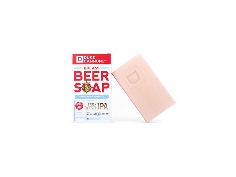 Duke Cannon Big Ass Beer Soap, Fresh Squeezed, 10 oz