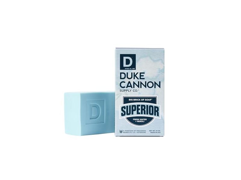 Duke Cannon Big Ass Brick Soap, Fresh Water + Neroli, 10 oz
