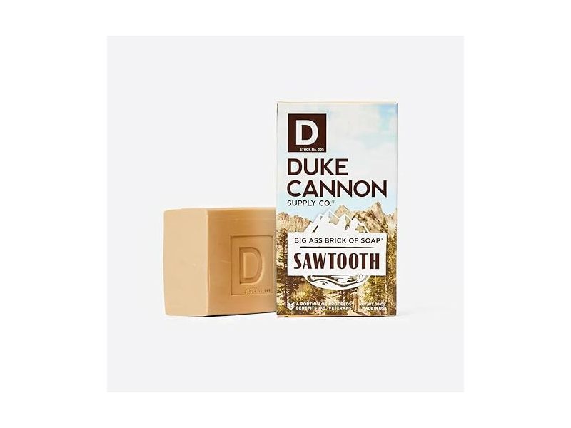 Duke Cannon Big Ass Brick Soap, Sawtooth, 10 oz