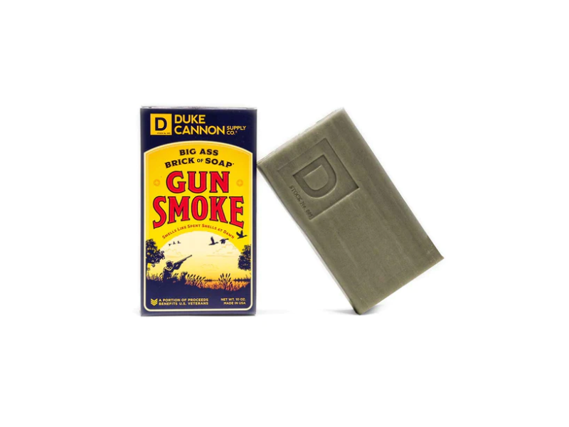Duke Cannon Gun Smoke Big Ass Brick Of Soap, 10 oz, Pack Of 3