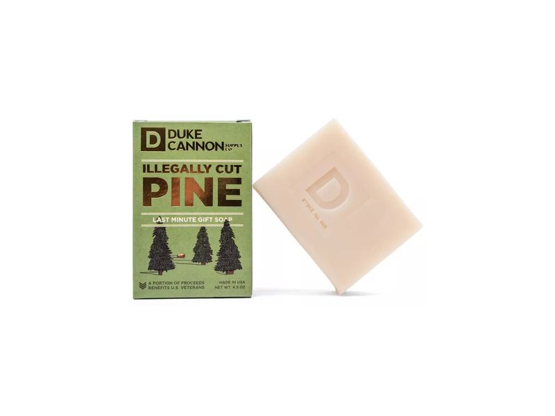 Duke Cannon Last Minute Gift Soap, Illegally Cut Pine, 4.5 oz