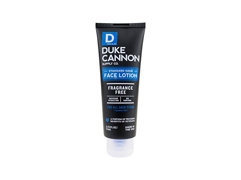 Duke Cannon Standard Issue Face Lotion, 3.75 fl oz / 111 mL
