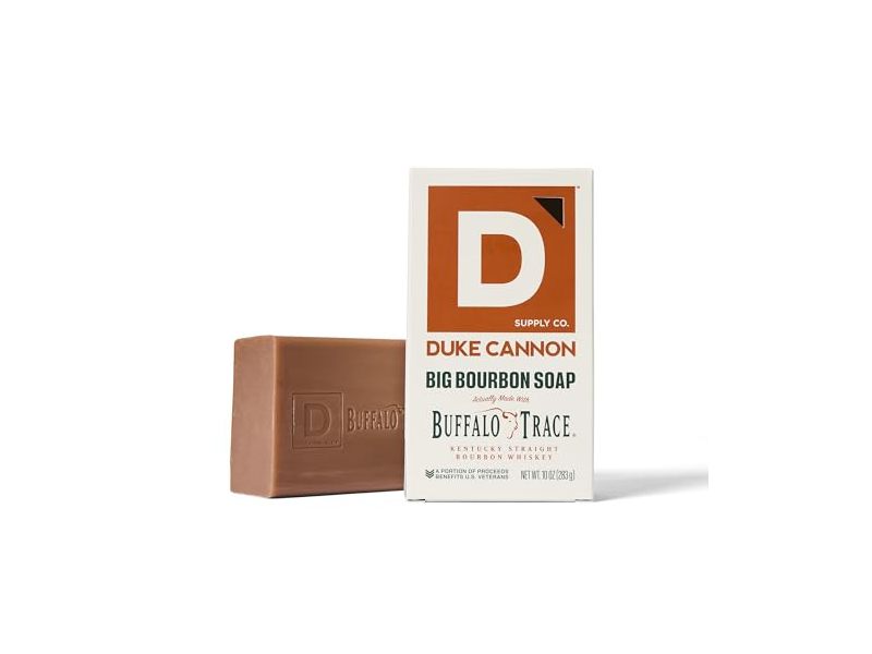 Duke Cannon Supply Co. Big Ass Brick of Soap, Bourbon, 10 oz/283 g
