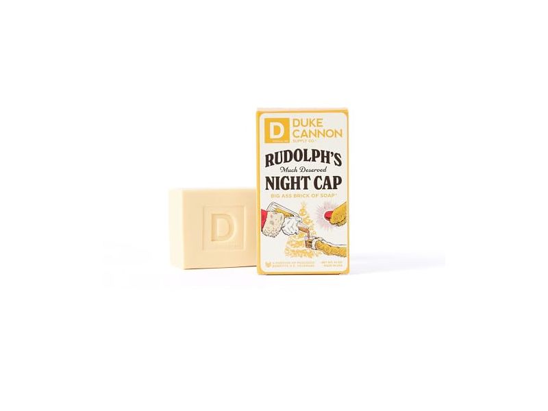 Duke Cannon Supply Co. Rudolph's Night Cap Soap, 10 oz