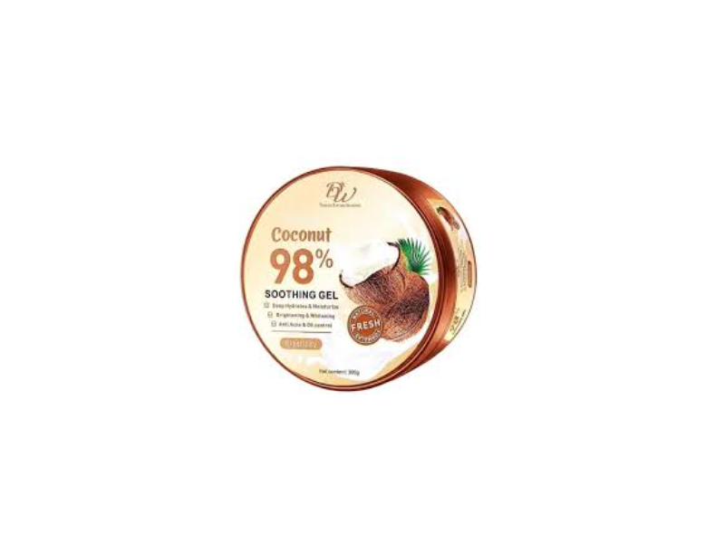 Dw Cosmetics Natural Soothing Gel, Coconut, 300 g