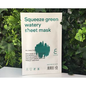 Squeeze Green Watery Sheet Mask (25 Gram)