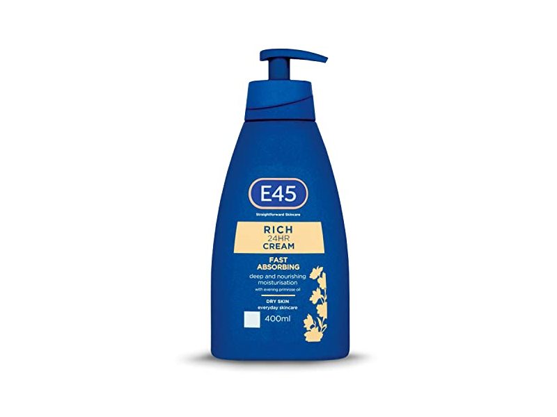 E45 Fast Absorbing Rich Cream, Evening Primrose Oil, 400 mL