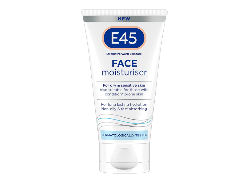 E45 Skin Care Face Moisturiser, 50 mL