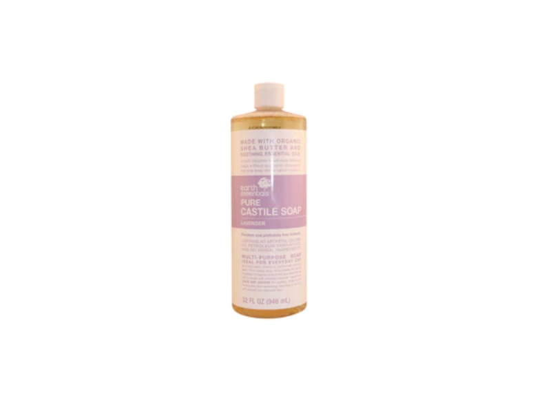 Earth Essentials Pure Castile Soap, Lavender, 32 fl oz