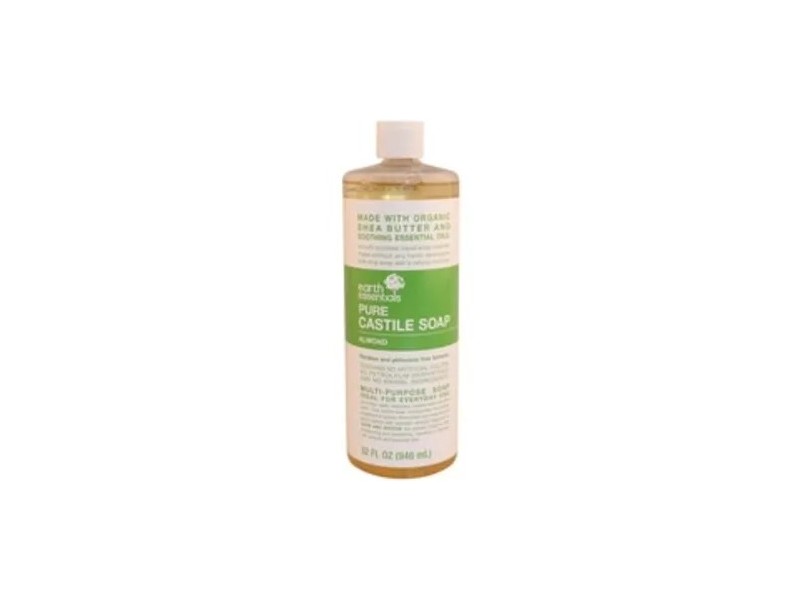 Earth Essentials Pure Castle Soap, Almond , Shea Butter, 32 fl oz/946 mL
