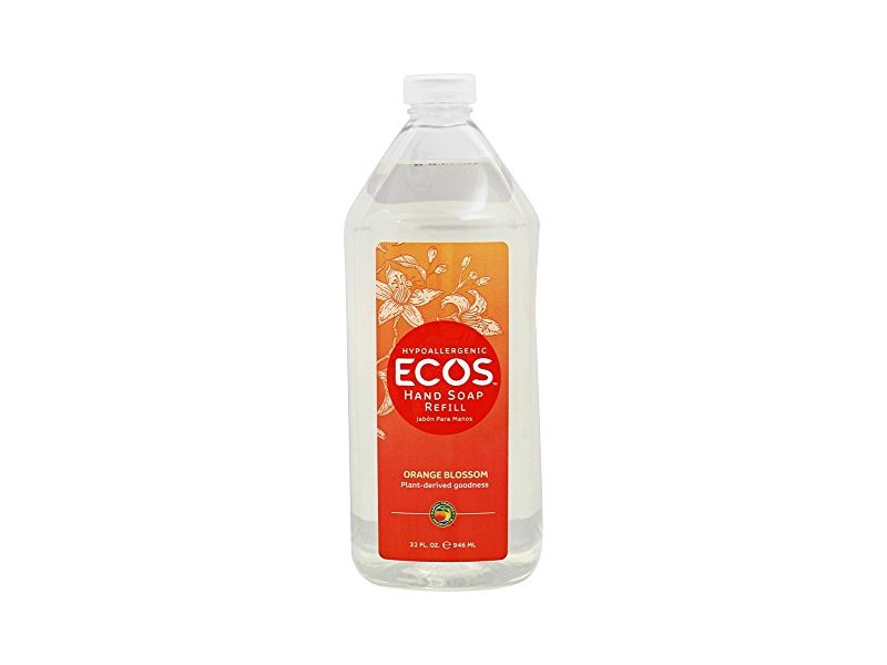 Earth Friendly Hand Soap Refill, Orange Blossom, 32 oz.