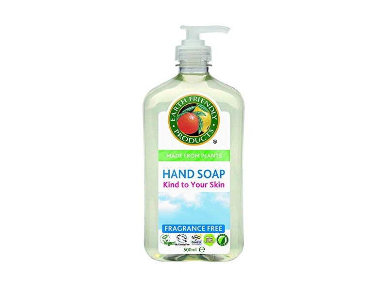 Earth Friendly Products Hand Soap, Fragrance-Free, 500ml