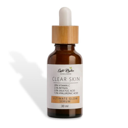 CLEAR SKIN - VITAMIN C, BIO-RETINOL, SALICYLIC ACID & HYALURONIC ACID