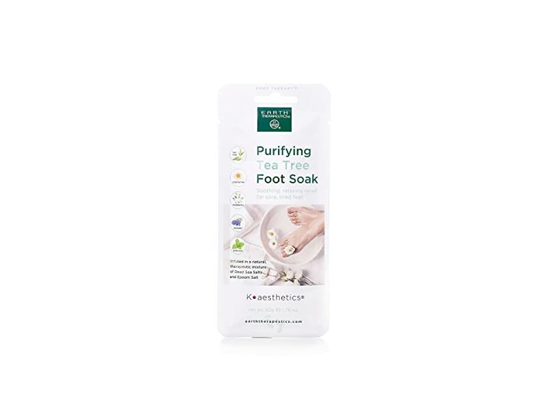 Earth Therapeutics Purifying Foot Soak, Tea Tree, 1.76 oz/50 g