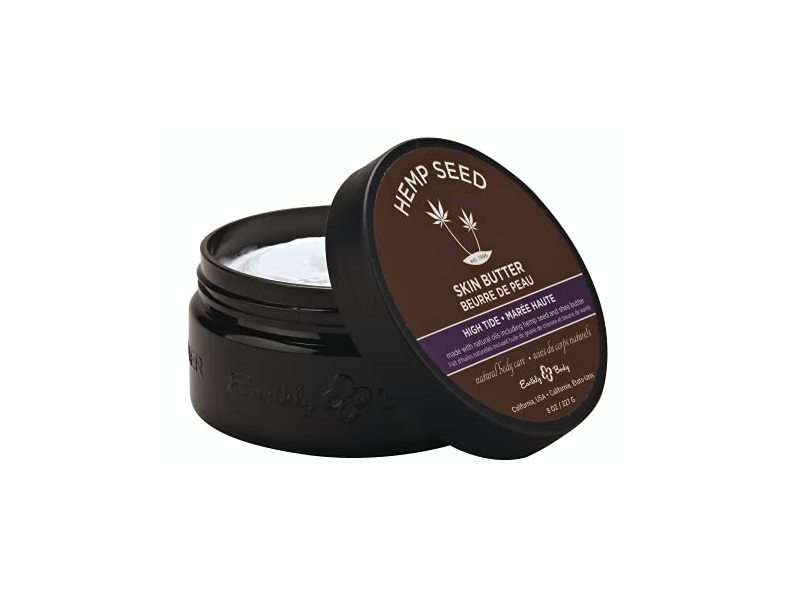 Earthly Body Hemp Seed Skin Butter, High Tide, 8 oz/227 g
