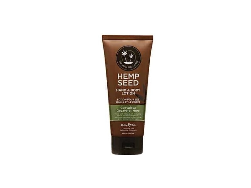 Earthly Body Natural Body Care Hemp Seed Hand & Body Lotion, 7 fl oz/207 mL
