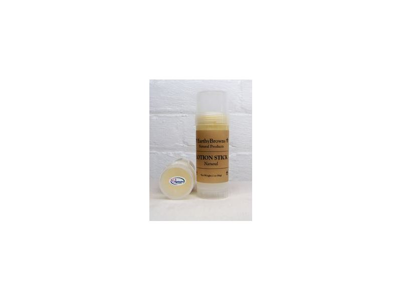 Earthy Browns Natural Products Lotion Stick, Natural, 2 oz