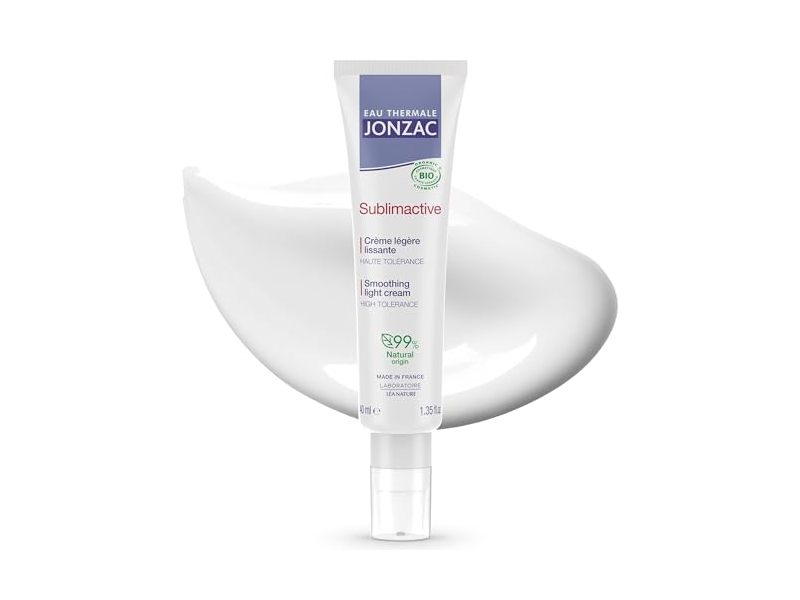 Eau Thermale Jonzac Sublimactive Smoothing Light Cream, 1.35 fl oz/40 mL