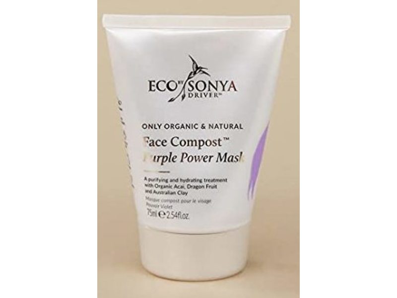 Eco by Sonya Driver Face Compost Purple Power Mask, 2.45 fl oz/75 mL