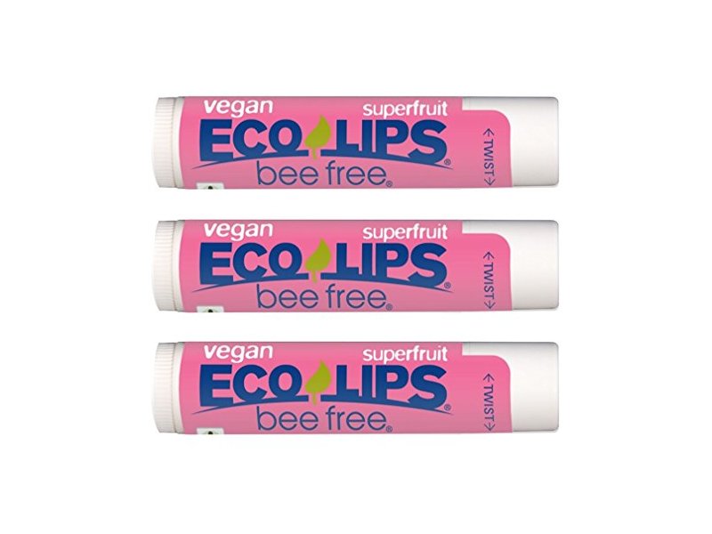 Eco Lips Bee Free Vegan Superfruit Eco Lips, 0.15 oz