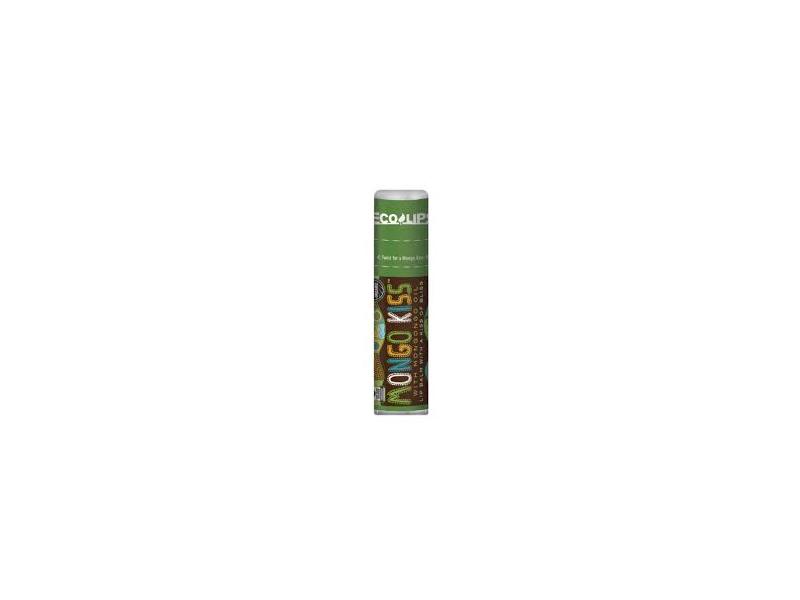 Eco Lips Mongo Kiss Lip Balm, Peppermint, .25 oz