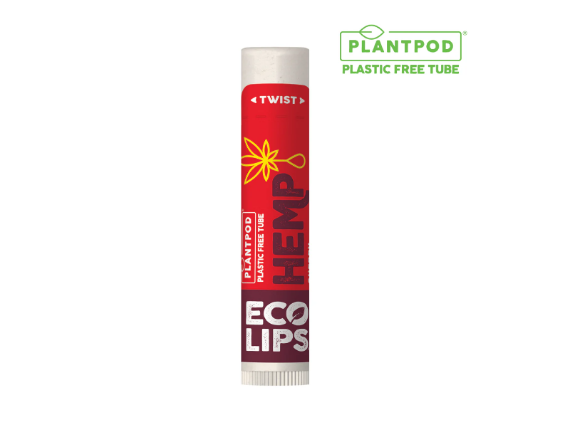 Eco Lips Organic Lip Balm, Cherry, 0.15 oz/4.25 g