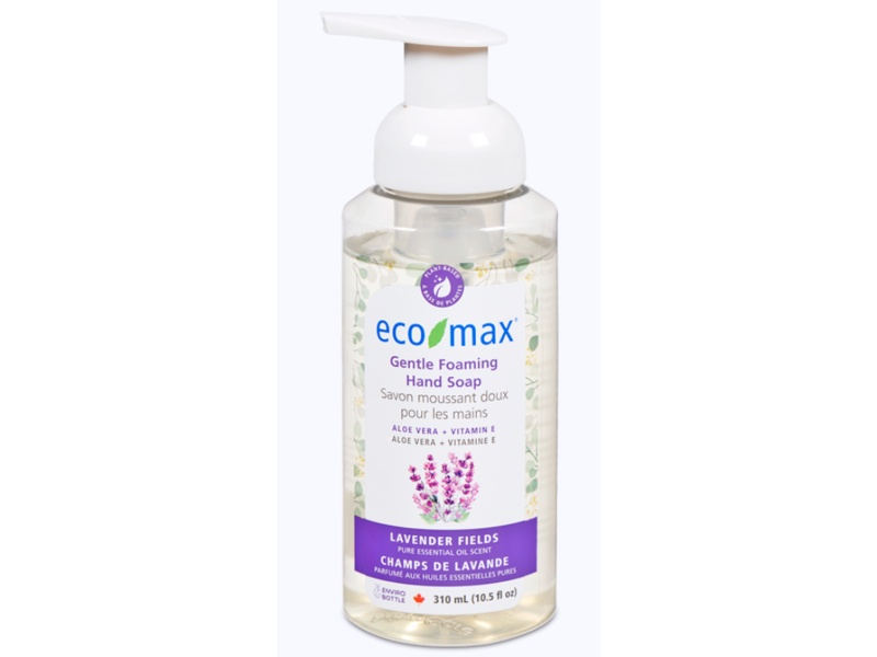Eco Max Gentle Foaming Hand Soap, Lavender Fields, 10.5 fl oz/310 mL