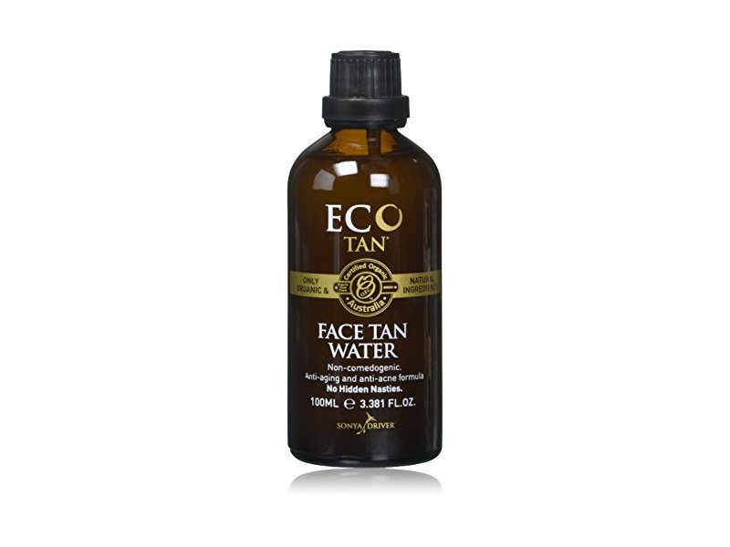 Eco Tan, Organic Face Tan Water Suitable for Oily & Acne-Prone Skin, 3.381 FL. OZ (100 ML)