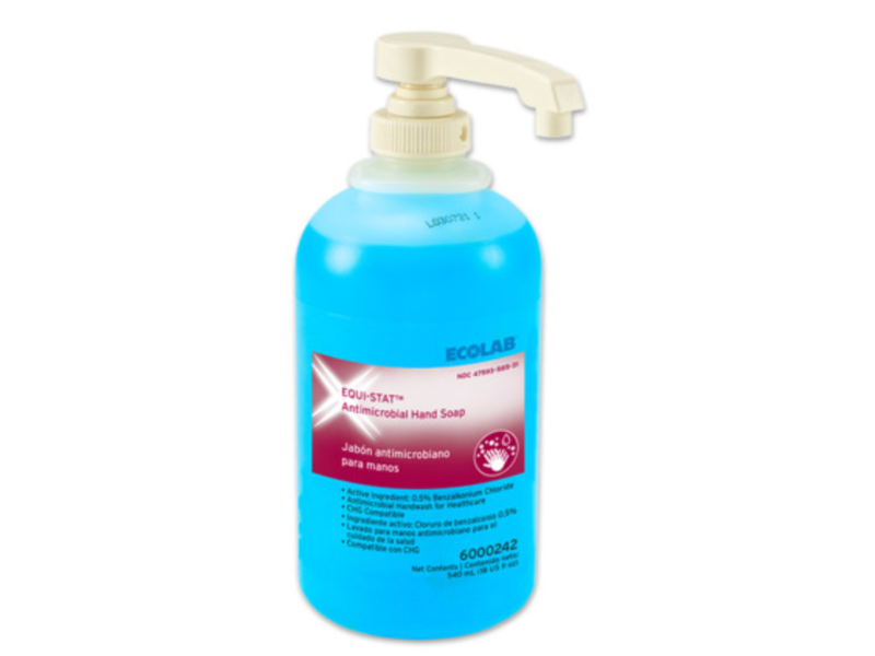 Ecolab Antimicrobial Hand Soap, 18 fl oz/540 mL