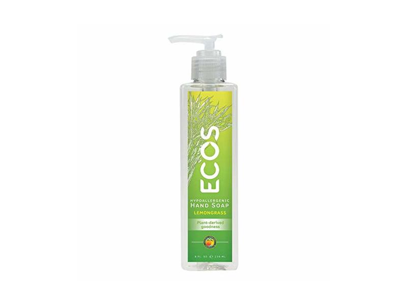 Ecos Hand Soap, Lemongrass, 8 fl oz