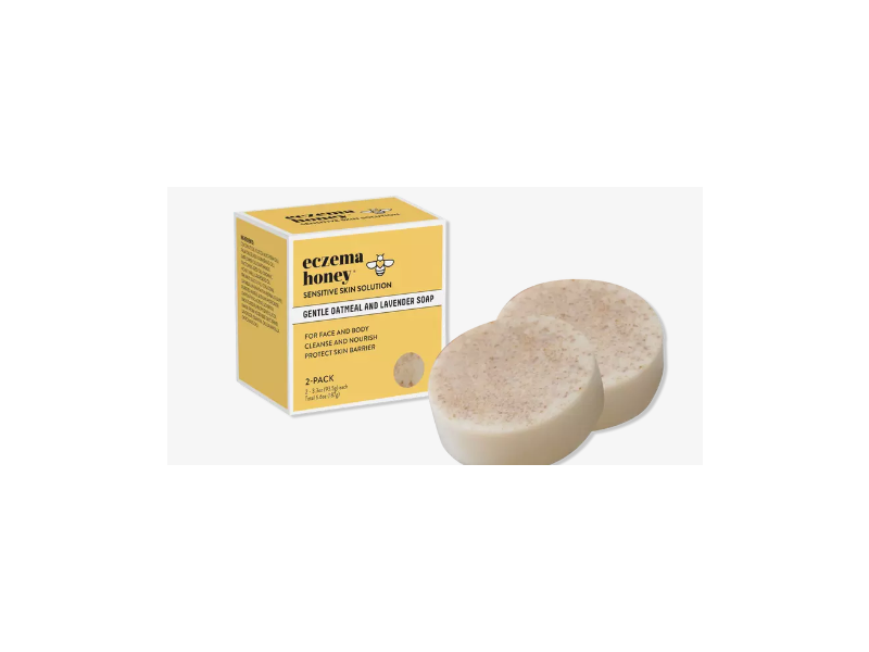 Eczema Honey Sensitive Skin Solution, Gentle Oatmeal & Lavender, Pack Of 2