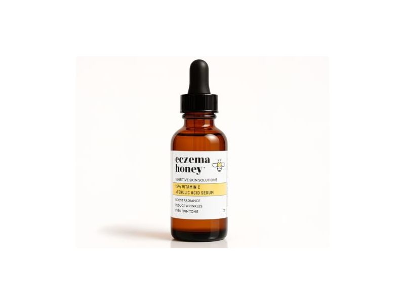 Eczema Honey Serum, 15% Vitamin C + Ferulic Acid, 1 fl oz/29.6 mL