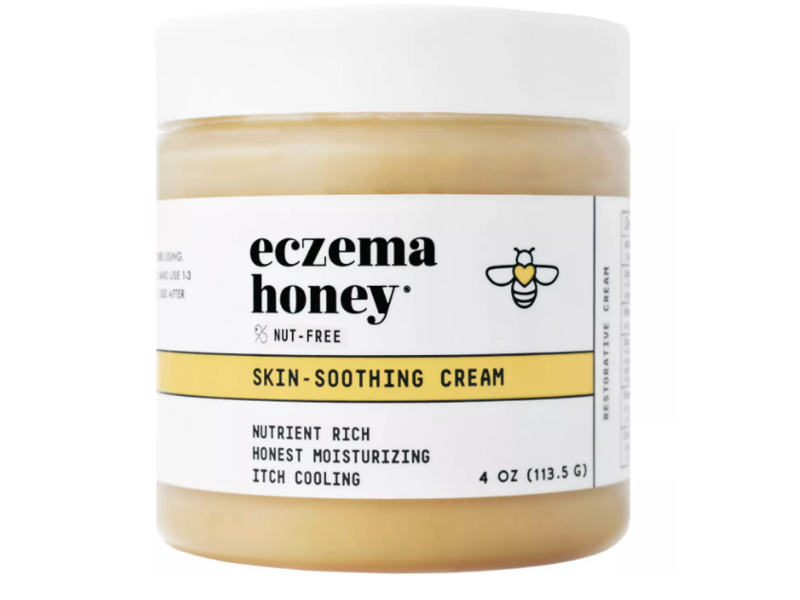 Eczema Honey Skin-Soothing Cream, Nut-Free, 4 oz/113.5 g