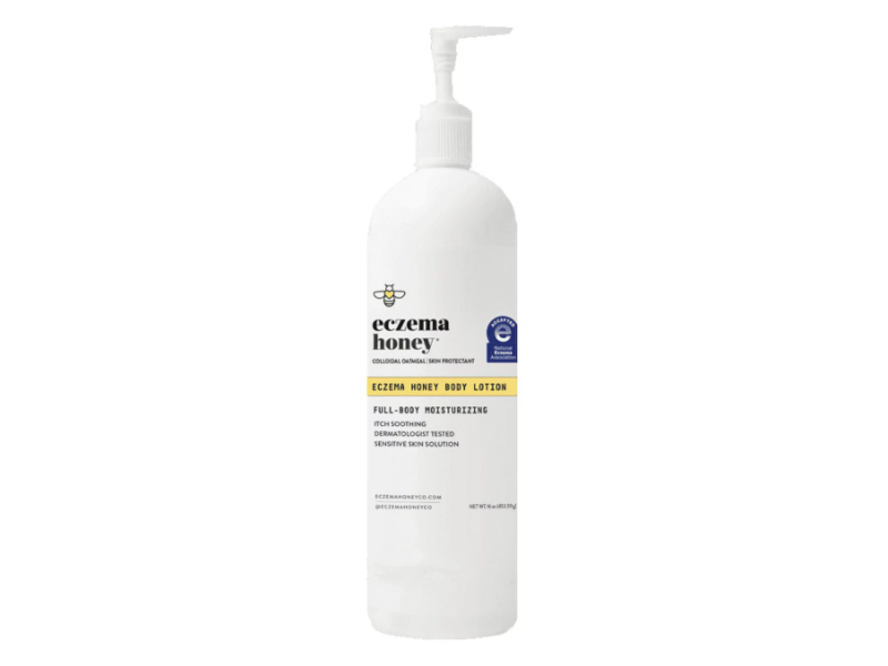 Eczeme Honey Body Lotion Full - Body Moisturizing, 16 oz