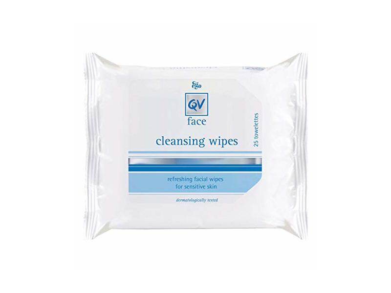 Ego QV Face Gentle Cleansing Wipes, 25 count