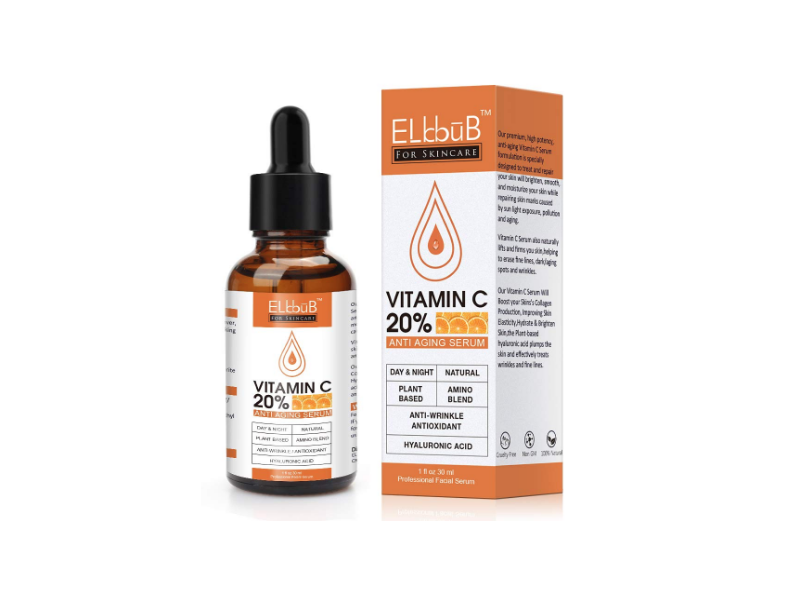 Elbbub Anti Aging Serum, Vitamin C 20%, 1 fl oz/30 ml