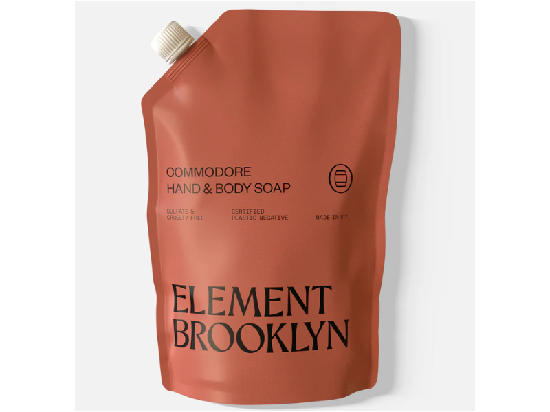 Element Brooklyn Hand Soap, Commodore, 34 fl oz/1 L