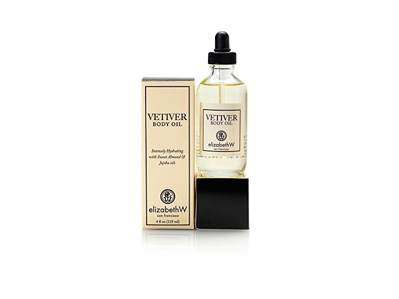 Elizabeth W Vetiver Body Oil, 4 fl oz/118 mL