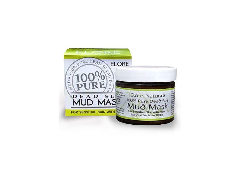 Elore Naturals 100% Pure Dead Sea Mud Mask, Aloe Blend, 100 g