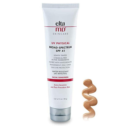 UV Physical Tinted Face Sunscreen SPF 41