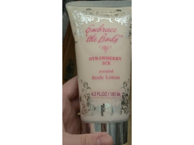 Embrace Your Body Lotion, Strawberry Ice, 6.2 fl oz/185 mL